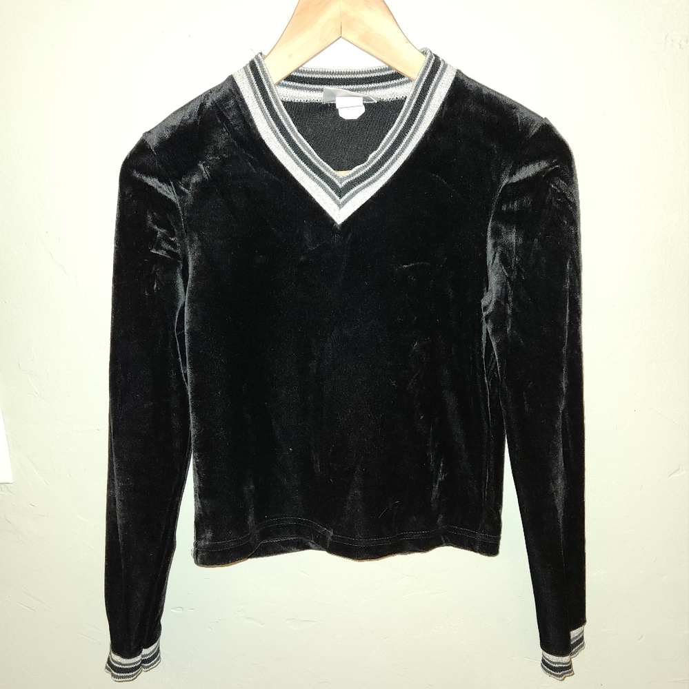 5•7•9 Velour Pullover